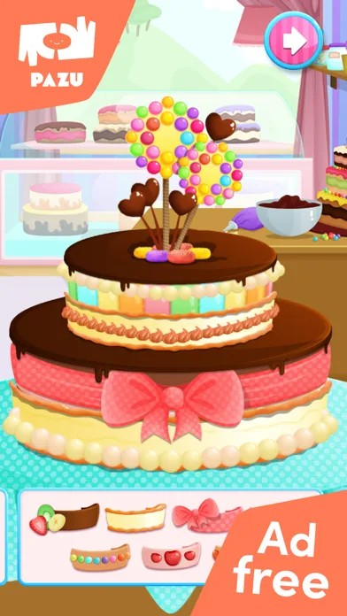 Juegos de cocina de pastel screenshot 2