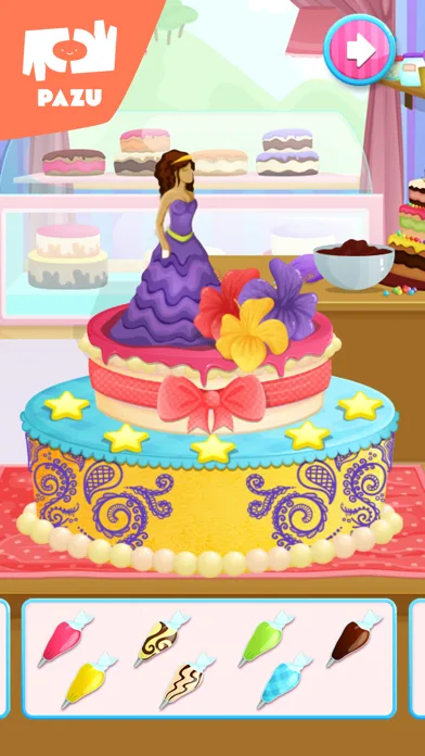 Juegos de cocina de pastel screenshot 4