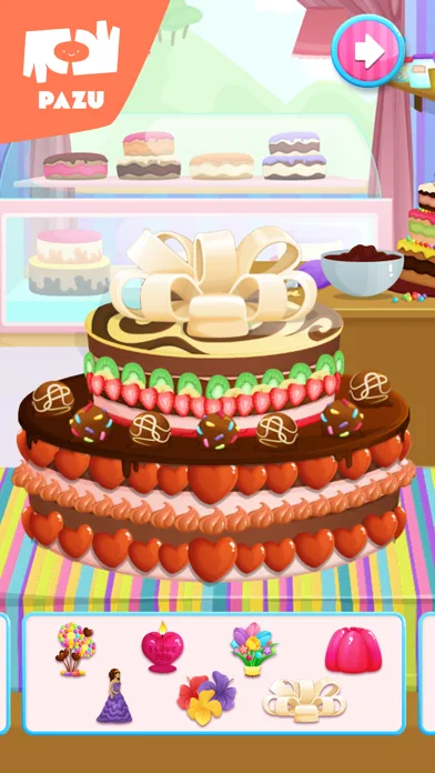 Juegos de cocina de pastel screenshot 5
