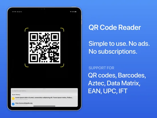 QR Pro - Лёгкий QR сканер screenshot 4