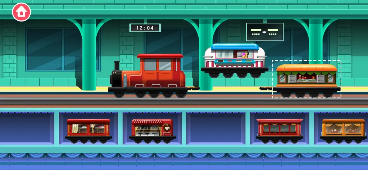 Ігри Будівельник Поїздів Дітей screenshot 1