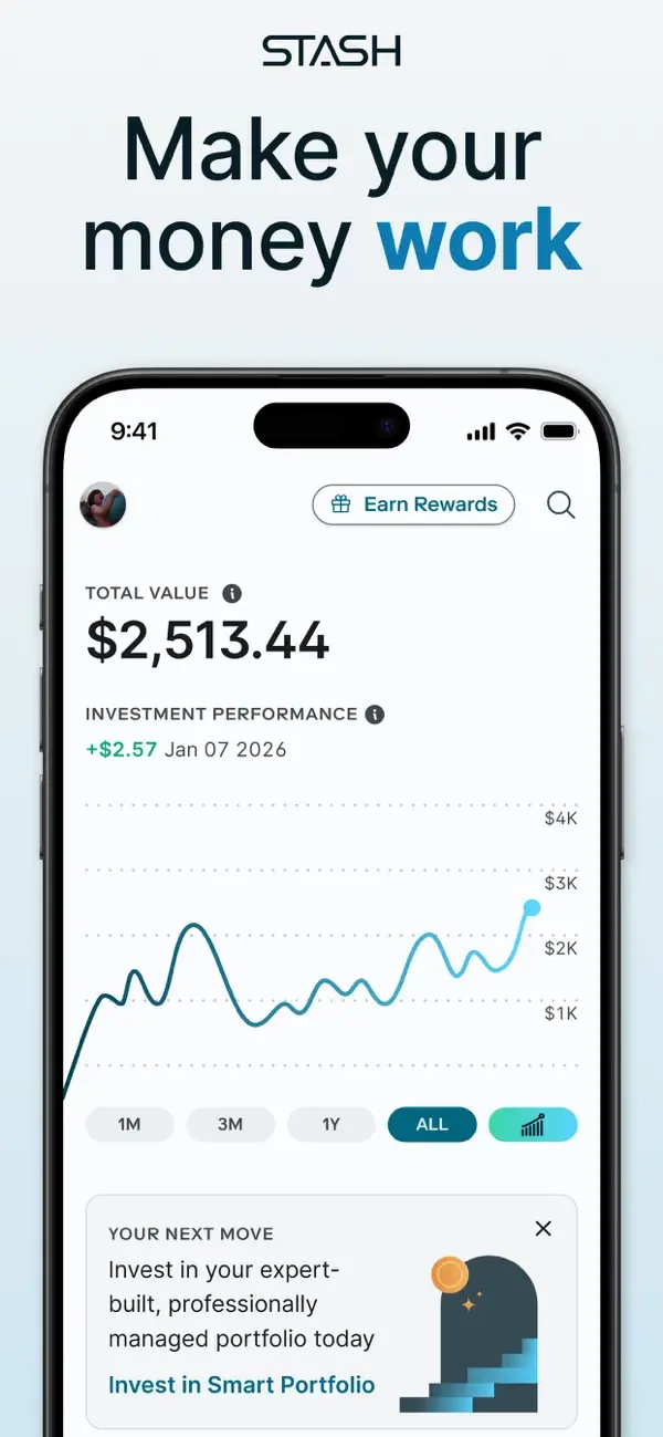 Stash: Invierte & Aprende screenshot 1