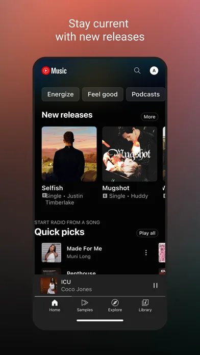 YouTube Music - музыка и клипы screenshot 3
