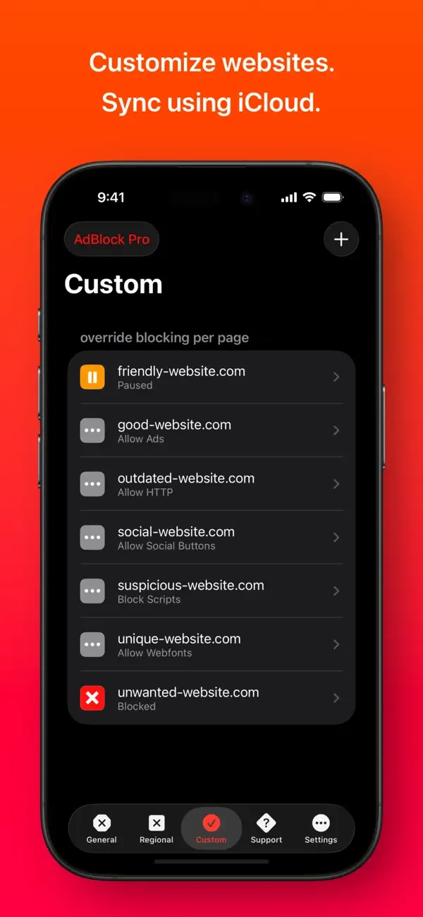 AdBlock Pro для Safari screenshot 4
