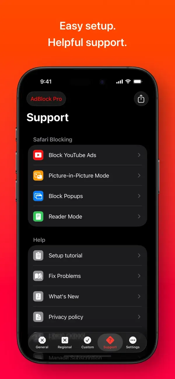 AdBlock Pro для Safari screenshot 5
