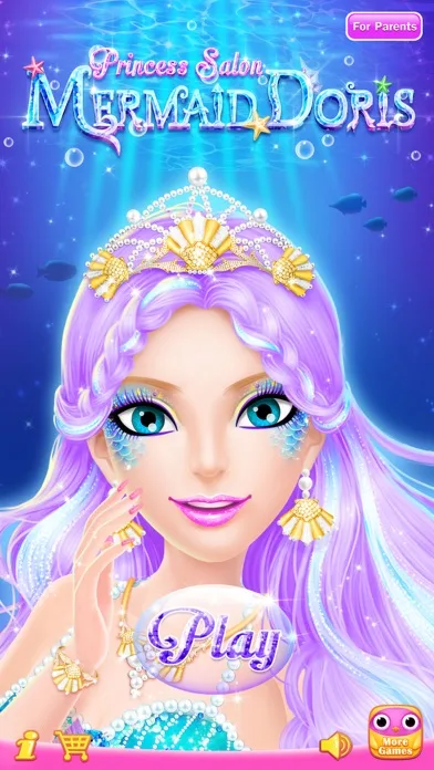 Princess Salon: Mermaid Doris screenshot 1