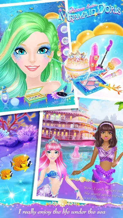 Princess Salon: Mermaid Doris screenshot 2