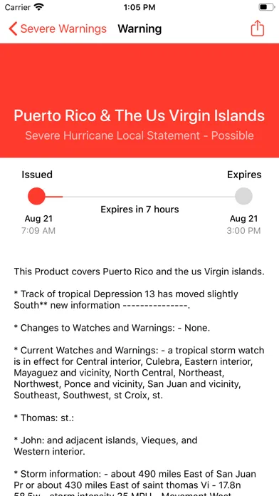 My Hurricane Tracker & Alerts screenshot 3