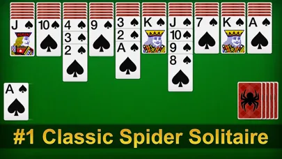 Spider Solitaire・ Card Game screenshot 1