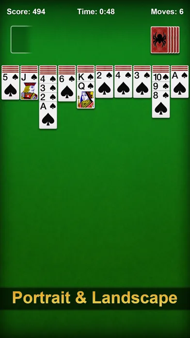 Spider Solitaire・ Card Game screenshot 2