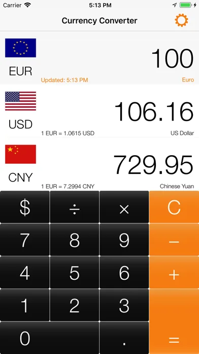 Курс валют и нефти: Конвертер screenshot 1