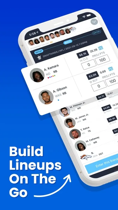 Daily Fantasy Sports screenshot 1