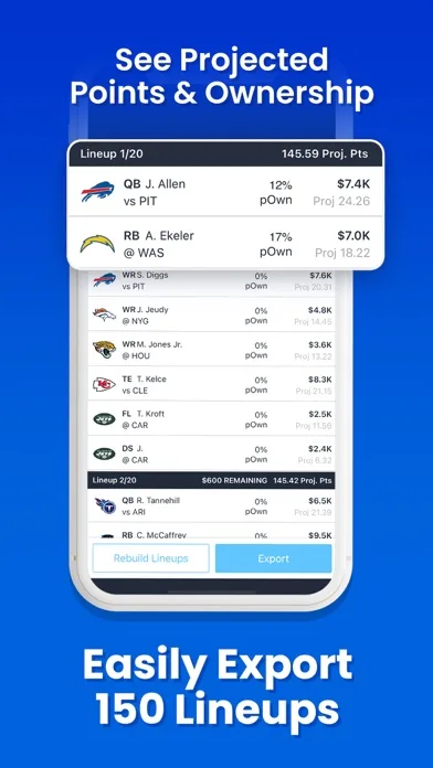 Daily Fantasy Sports screenshot 3