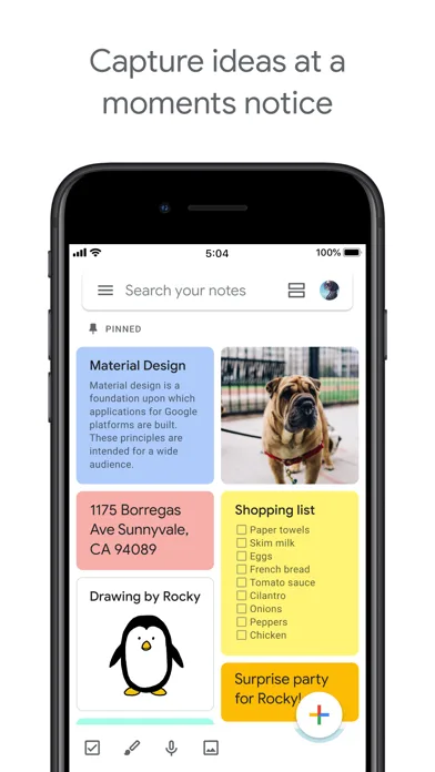 Google Keep - Notas y listas screenshot 1
