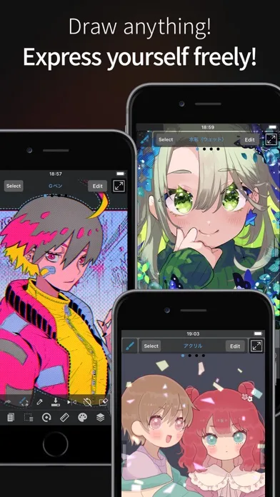 MediBang Paint for iPhone screenshot 2