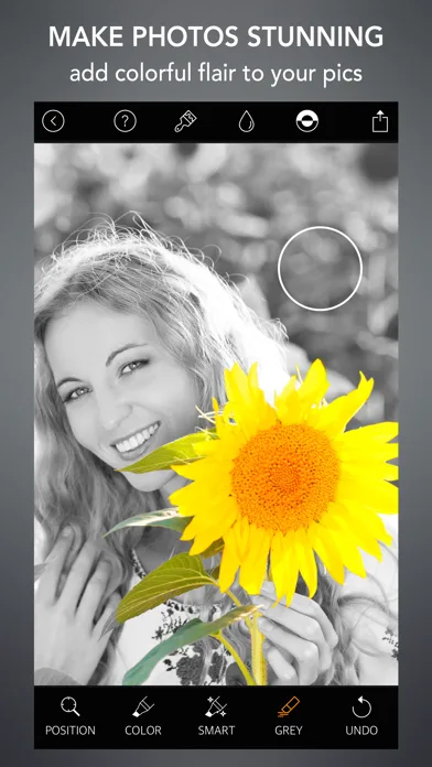 Редактор цветных фотографий screenshot 1