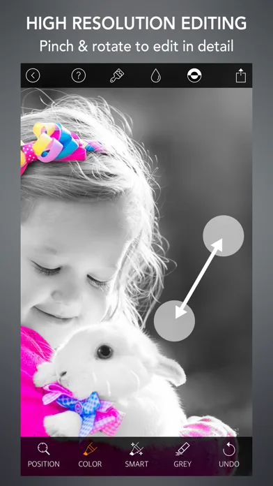 Редактор цветных фотографий screenshot 3