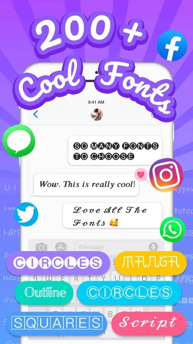 Клавіатура Kika: теми, шрифти screenshot 5