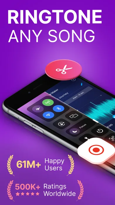 Рингтони на айфон: RingTune screenshot 1