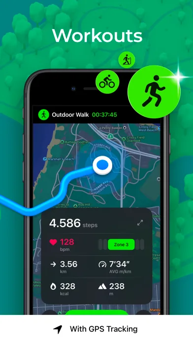 StepsApp шагомер screenshot 2