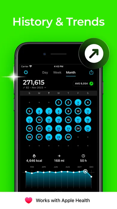 StepsApp шагомер screenshot 3