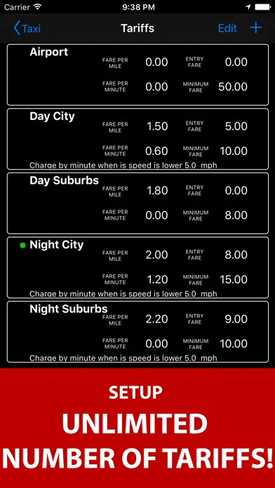 Таксометр. GPS счётчик такси screenshot 4