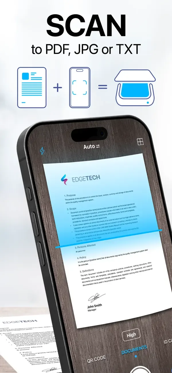 iScanner – Escáner PDF screenshot 1