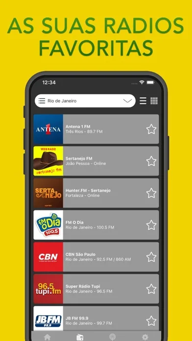 Rádio Brasil: Radios FM Online screenshot 1