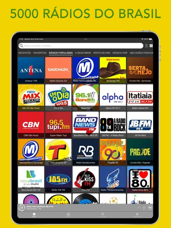Rádio Brasil: Radios FM Online screenshot 5