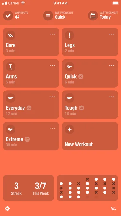 Streaks Workout screenshot 2