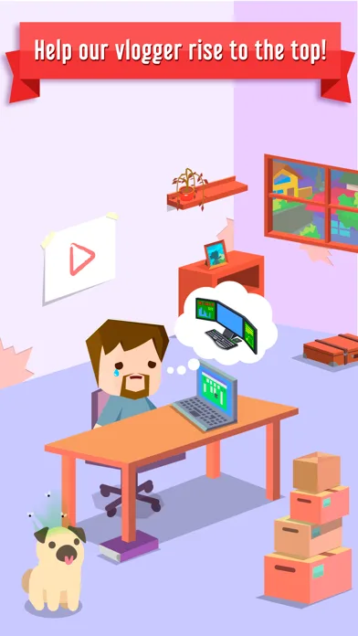 Vlogger Go Viral: кликер игра screenshot 1