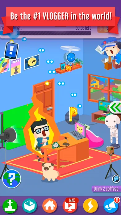 Vlogger Go Viral: кликер игра screenshot 4