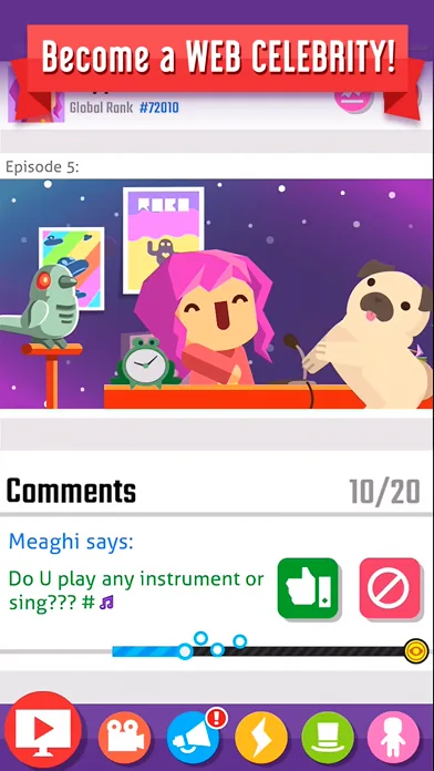 Vlogger Go Viral: кликер игра screenshot 5