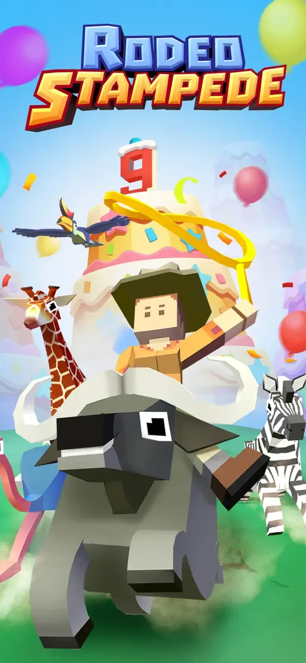 Estampida del Rodeo: Zoológico screenshot 1