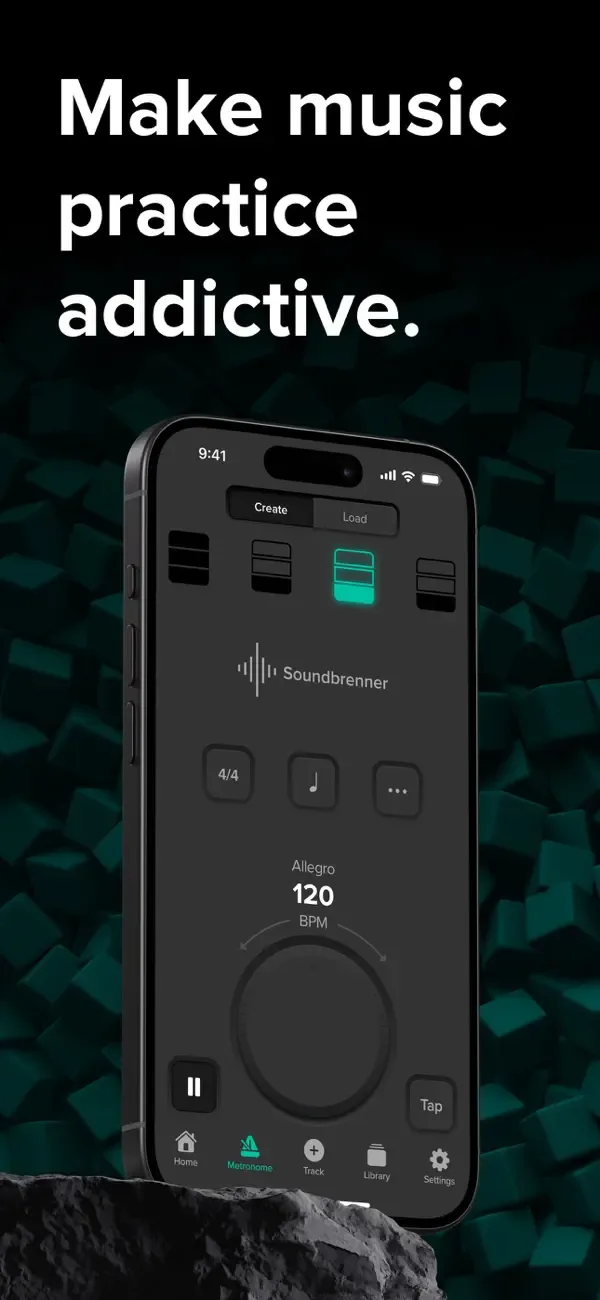 Метроном от Soundbrenner screenshot 1