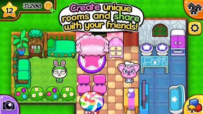 Forest Folks - Дизайн симулятор и оформление животное дом screenshot 4
