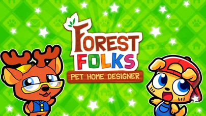 Forest Folks - Дизайн симулятор и оформление животное дом screenshot 5