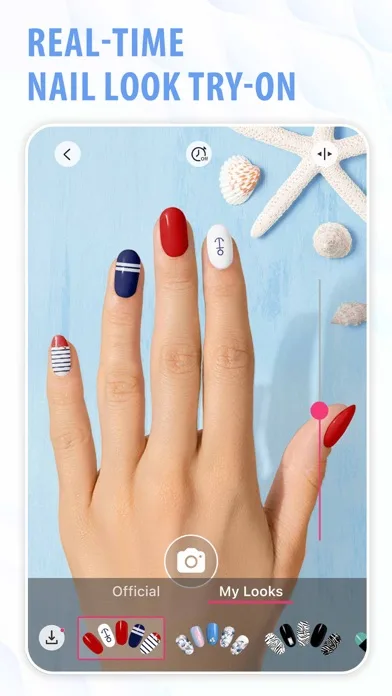 YouCam Nails: Salón de Uñas screenshot 1