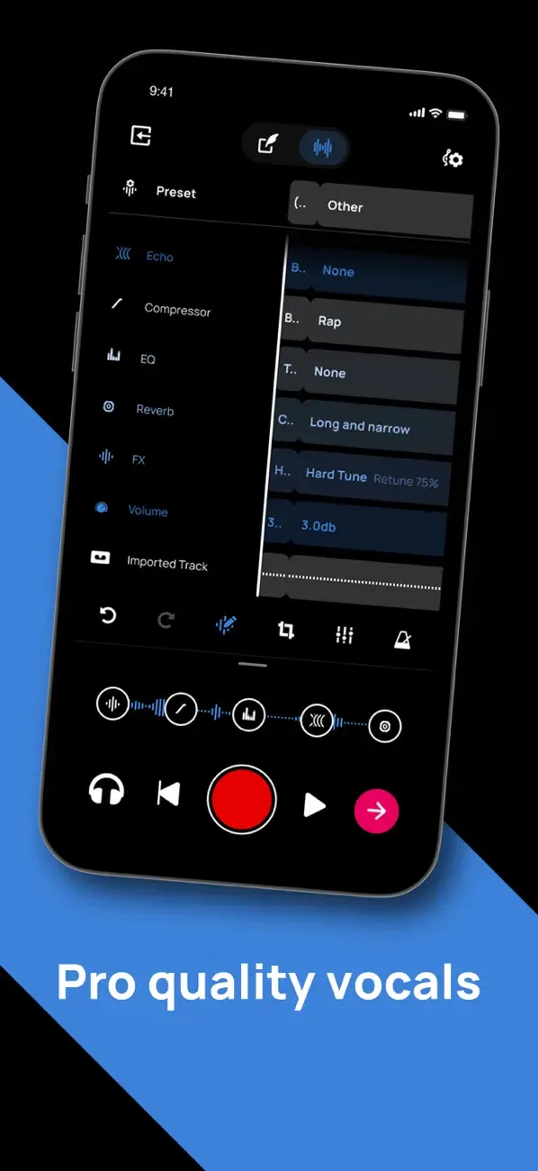 Voloco: студія запису вокалу screenshot 5