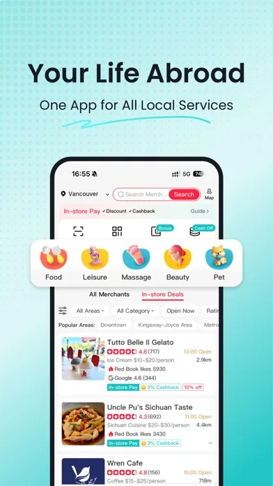 饭团 - 到店团购·本地生活·生鲜外卖一站式平台 screenshot 2