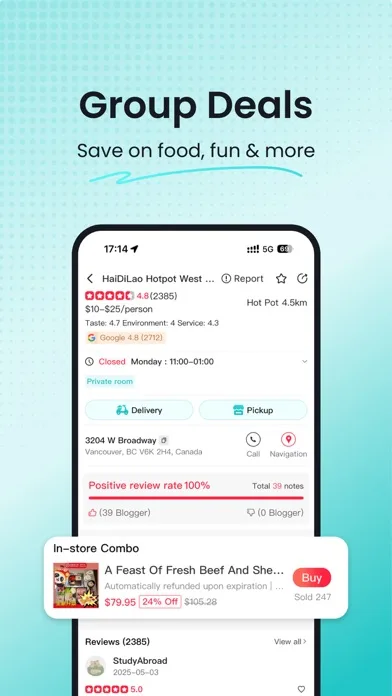 饭团 - 到店团购·本地生活·生鲜外卖一站式平台 screenshot 3