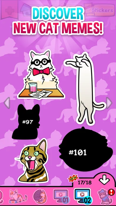 My Cat Album: Кошачьи наклейки screenshot 5