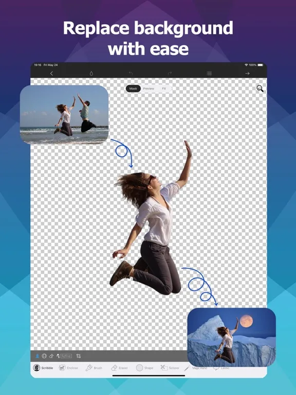 Photo Cutout-Ластик Фона screenshot 4