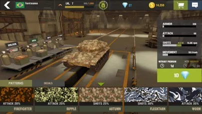 War Machines：танки онлайн ігри screenshot 4