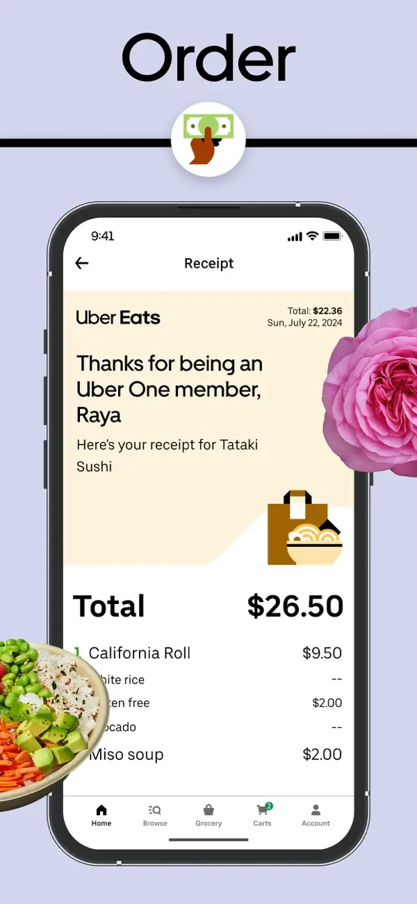 Uber Eats: Доставка еды screenshot 3