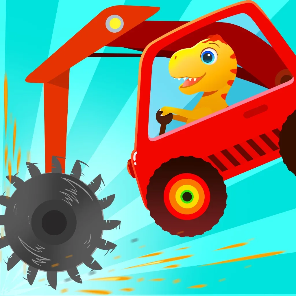 Juegos de excavadora de dino