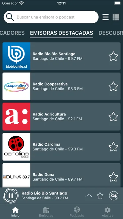 Radio Chile - Radios FM Online screenshot 1