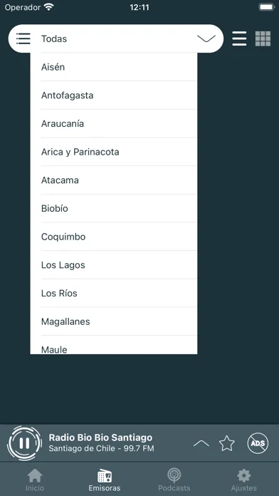 Radio Chile - Radios FM Online screenshot 2