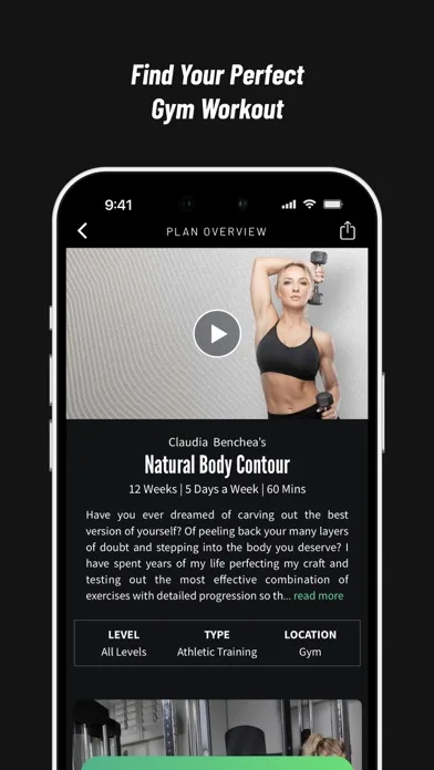 Fitplan: screenshot 2