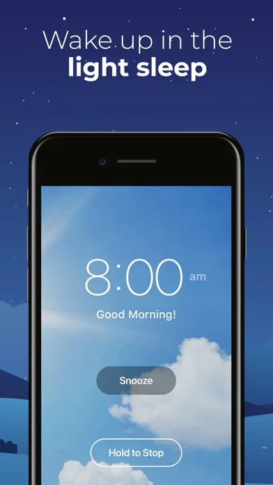 Sleepzy - Умный будильник screenshot 4